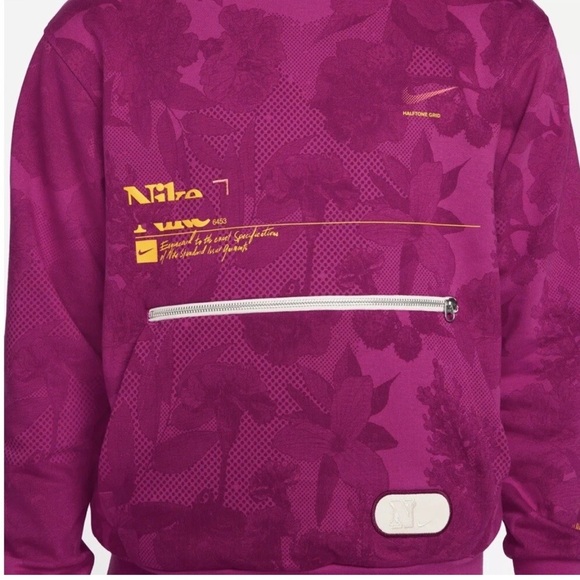 NIKE Mens Size Large Standard Issue Basketball Pullover Hoodie DRI-FIT - Picture 4 of 16